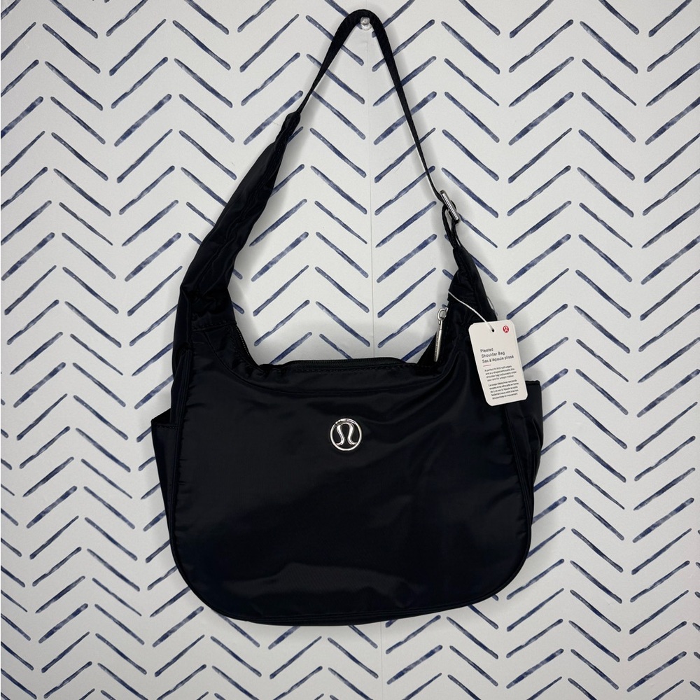 NWT Lululemon Inspired Black Shoulder bag 4L o/s - Picture 5 of 8